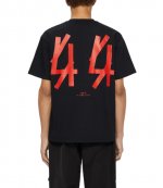 The New Bobai  Black+Solid Risk Red T-Shirt