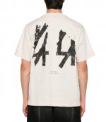 Tee New Bombai Dirty White+Crinkled 44 Blk