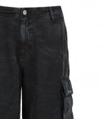 Off Black Trianon Cargo Mid Canvas Traouser