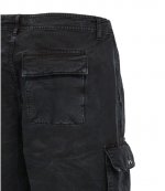 Off Black Trianon Cargo Mid Canvas Traouser