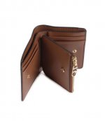 Empire Vanilla/Luggage MD Snap Coin Billford Wallet