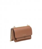 Claire Chocolate Lg Shoulder Bag