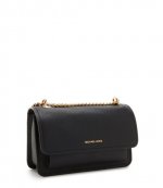Claire LG Shoulder Black Handbag