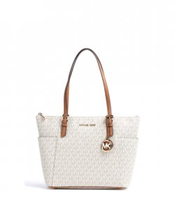 Vanilla Logo Tote Shoulder Bag