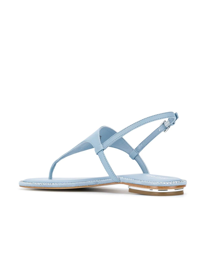MICHAEL MICHAEL KORS ENID THONG POWDER BLUE SANDAL