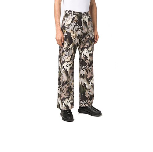 Camo Cargo Pocket Baggy Pants