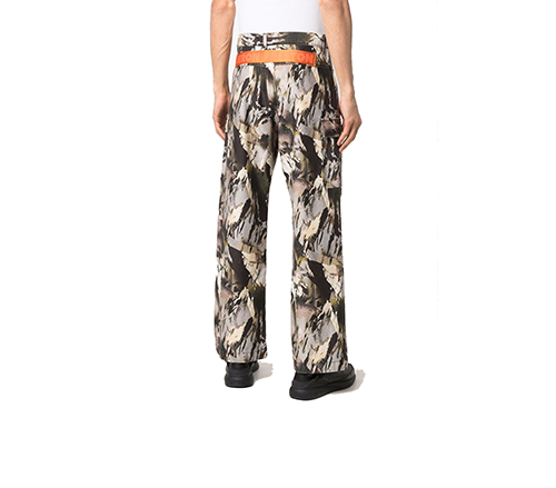 Camo Cargo Pocket Baggy Pants
