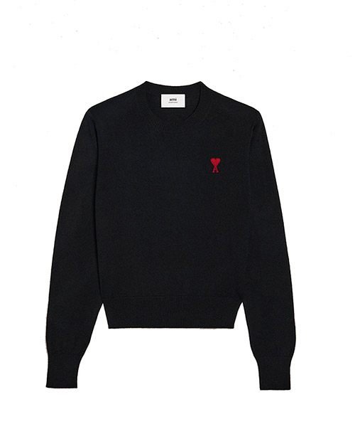Ami De Coeur Embroidery Sweater
