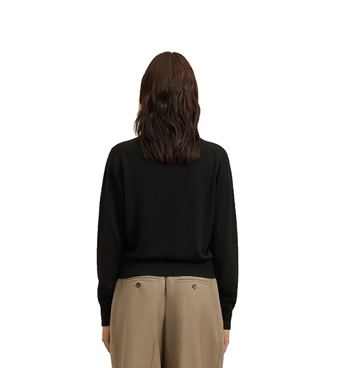 Ami De Coeur Embroidery Sweater