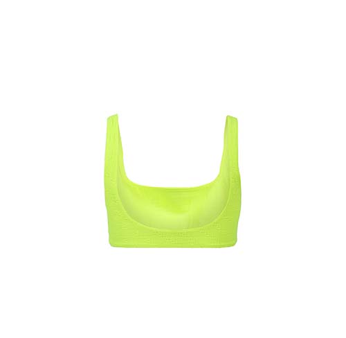 Bikini Top With Square Neckline Glowstick