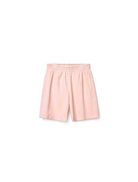 Boy Sweatshort Baby Pink With Hotfix Logo