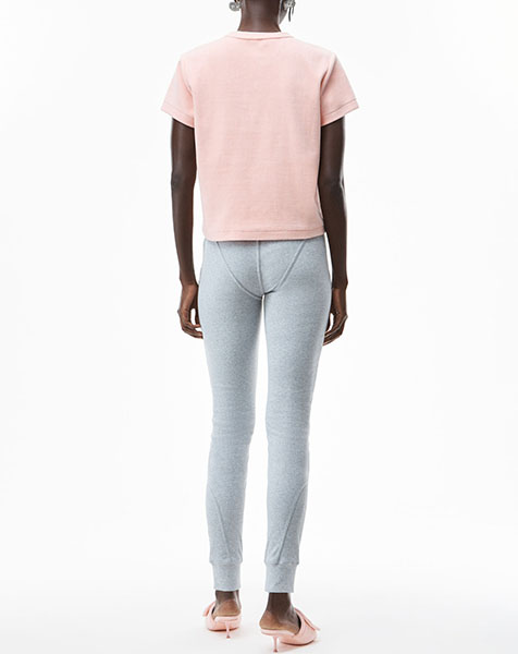 Short Sleeve Baby Pink Tee With Hitfix Logo