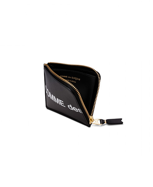 Black Huge Logo Wallet