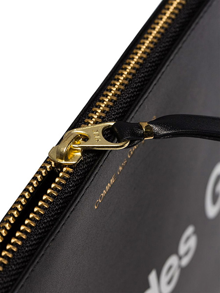 Black Huge Logo Wallet