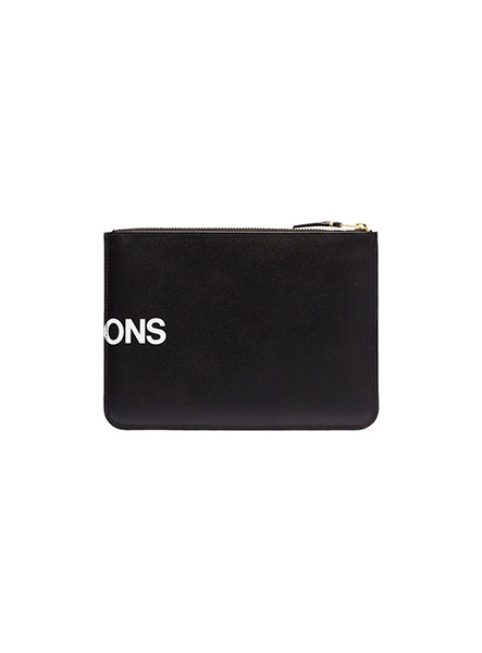 Black Huge Logo Wallet