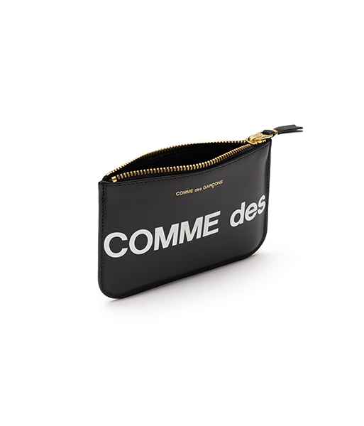 Black Huge Logo Wallet