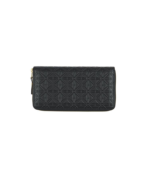 Embossed Black Wallet