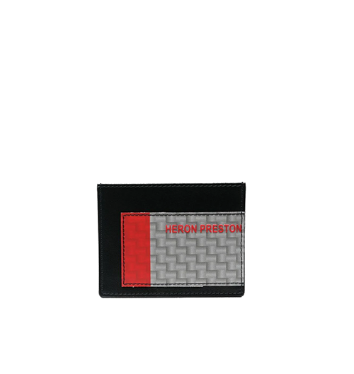 HP Tape Card Holder Wallet Black White