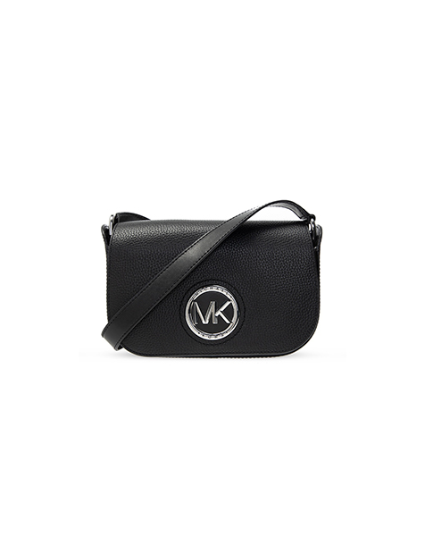 Samira Black Leather Crossbody