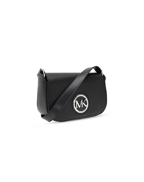 Samira Black Leather Crossbody