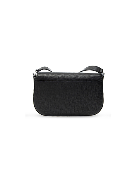 Samira Black Leather Crossbody