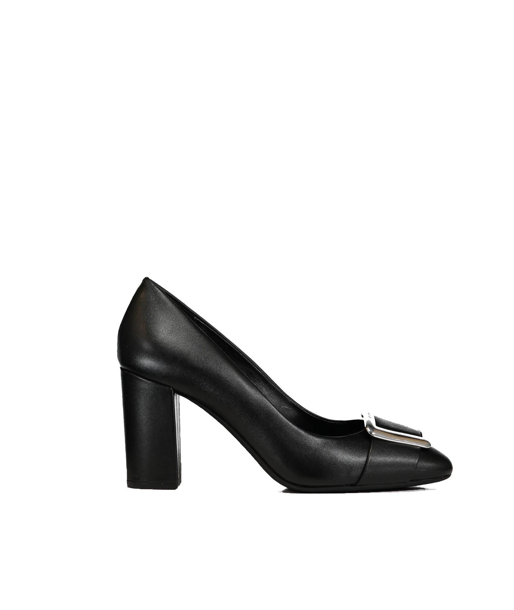 Patsy Flex Black Leather Pump