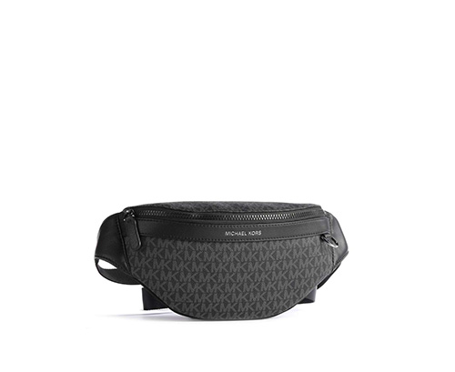 Greyson Black Logo Small Hip Bag