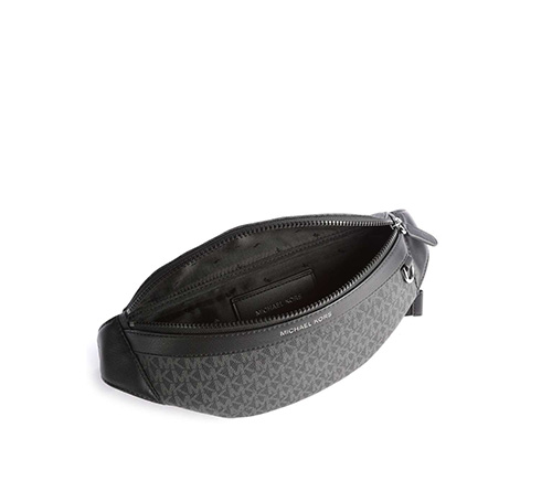Greyson Black Logo Small Hip Bag