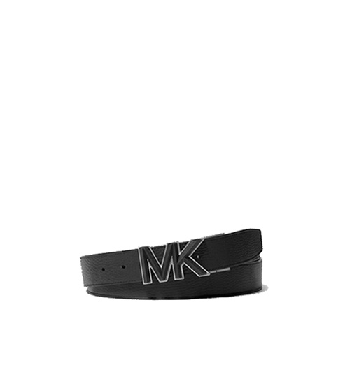 34MM Luggage Black Reversible Belt