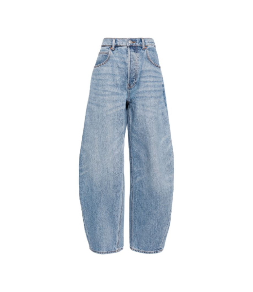 Oversized Rounded Low Rise Classic Light Rise Jean