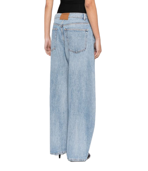 Oversized Rounded Low Rise Classic Light Rise Jean