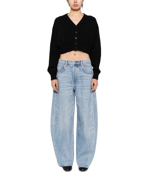 Oversized Rounded Low Rise Classic Light Rise Jean