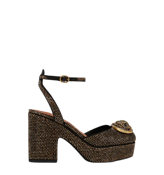 Gold Comb Chelsea Closed Platform