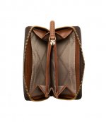Brn/Acorn Logo Jet Set Wallet