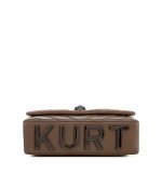 Large Kensington Kurt  Suede Grey Bag