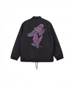 U Nylon Coach Black Jacket