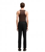 Black Elasticated Waist Pants