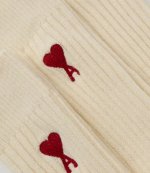 Off White Three Pack Ami De Coeur Socks