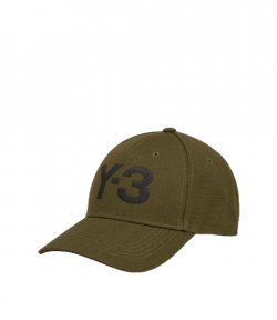 Y-3 Kaki Logo Cap