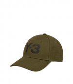 Y-3 Kaki Logo Cap