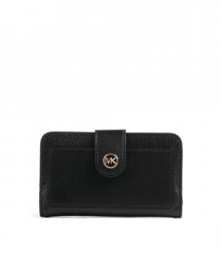 MK Charm Black Wallet