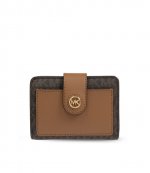 MK Charm Brown MK Logo