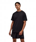 M Run Knit SS Black T Shirt
