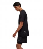 M Run Knit SS Black T Shirt