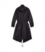 Padded HD Black Parka