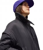 W Padded Black Jacket