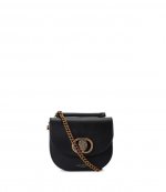 Chelsea Black Saddle Bag