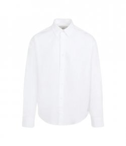 White Boxy Fit Shirt