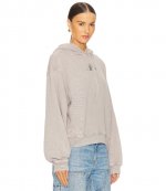 Washed Oyster Hoodie With Logo