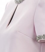 Pink Satin Empellished Top